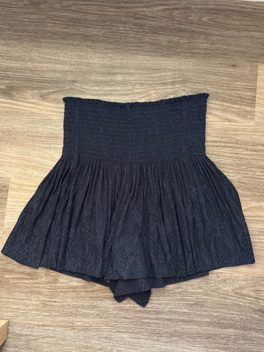 KOCH Erica Skirt / Skort in Navy Snakeskin Size S